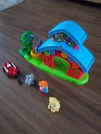 Fisher-Price Little People Speelset met figuren en auto, Kinderen en Baby's, Speelgoed | Fisher-Price, Ophalen of Verzenden, Gebruikt