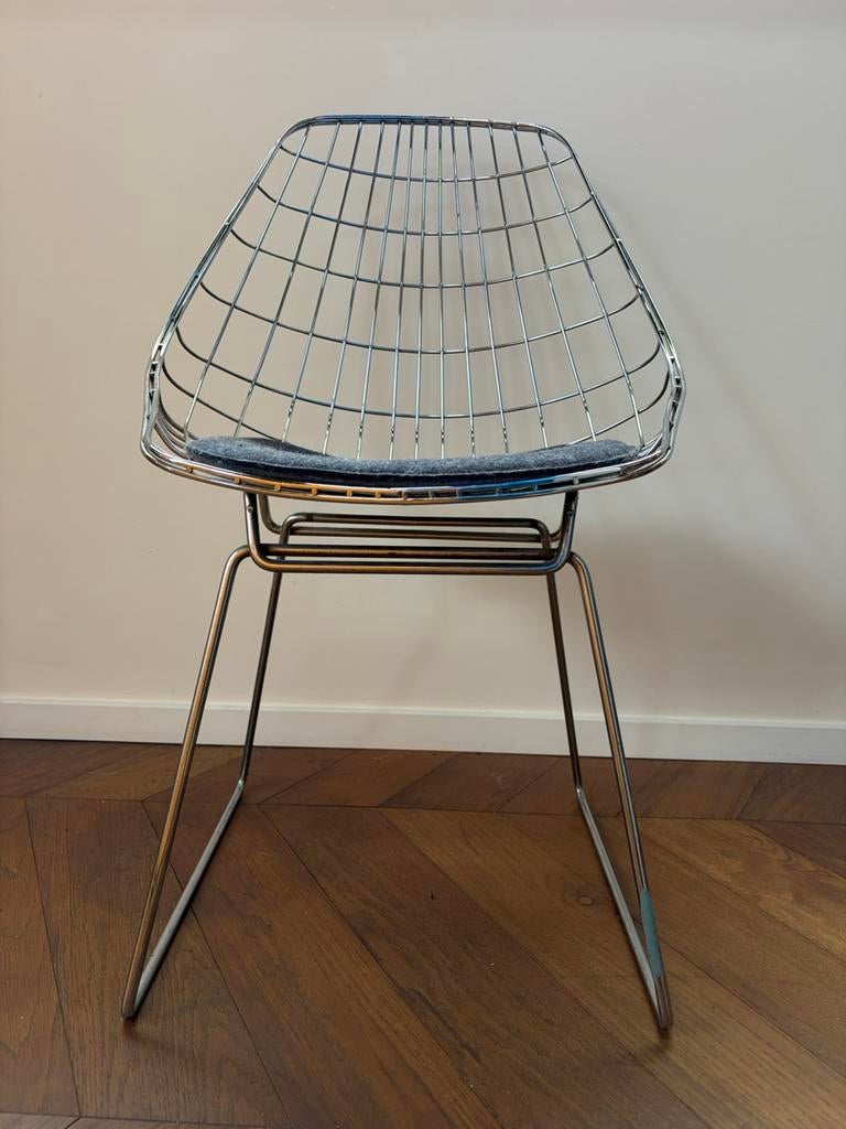 Pastoe SM05 vintage draadstoel Cees Braakman, Ophalen of Verzenden