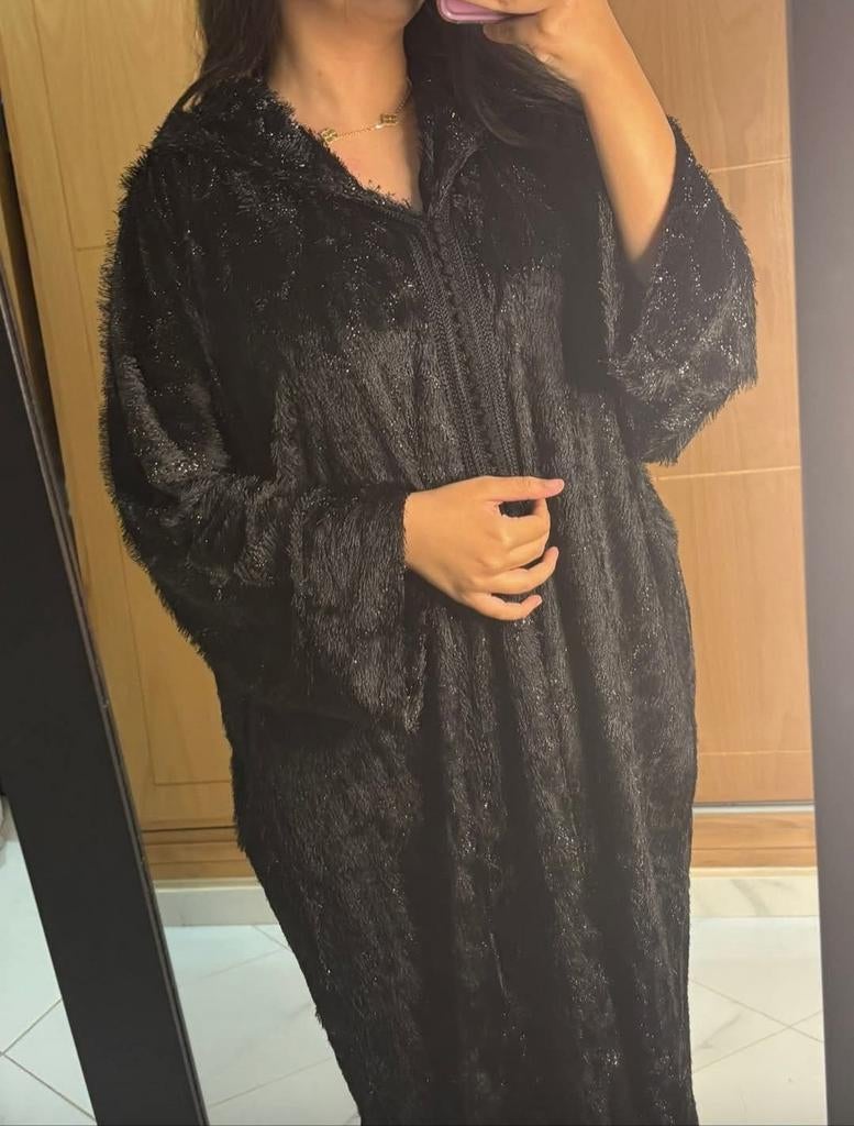 Nieuwe Marokkaanse Djellaba's - Zwart & Champagne/Taupe, Kleding | Dames, Jurken, Ophalen of Verzenden