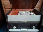Philips H4X92 Vintage Radio Platenspeler Combinatie uit 1959, Ophalen, Gebruikt, Platenspeler, Philips