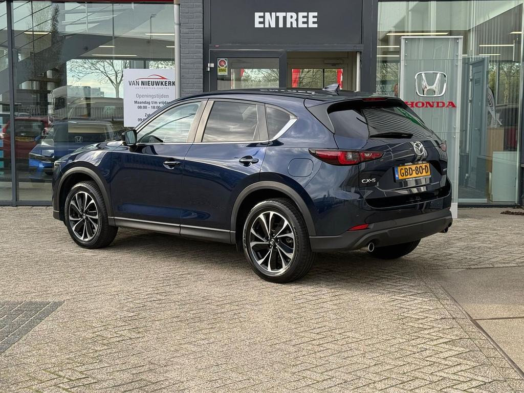 MAZDA Cx-5 2.0 SKYACTIV-G 165pk Automaat TREKHAAK | Advantag, Auto's, Mazda, Stof, Gebruikt, 4 cilinders, Blauw