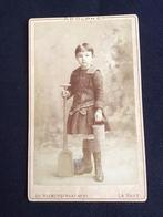 CDV, Meisje, ADOLPHE ZIMMERMANS, DEN HAAG, Carte de Visite, Ophalen of Verzenden, Voor 1940, Gebruikt, Foto