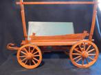 Vintage houten boerenwagen / huifkar model, Ophalen of Verzenden, Zo goed als nieuw