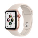 Apple watch SE 40mm Gold Alu starlight sport band CEL+ GPS, Hoogte, Apple Watch ⌚️, IOS, Nieuw
