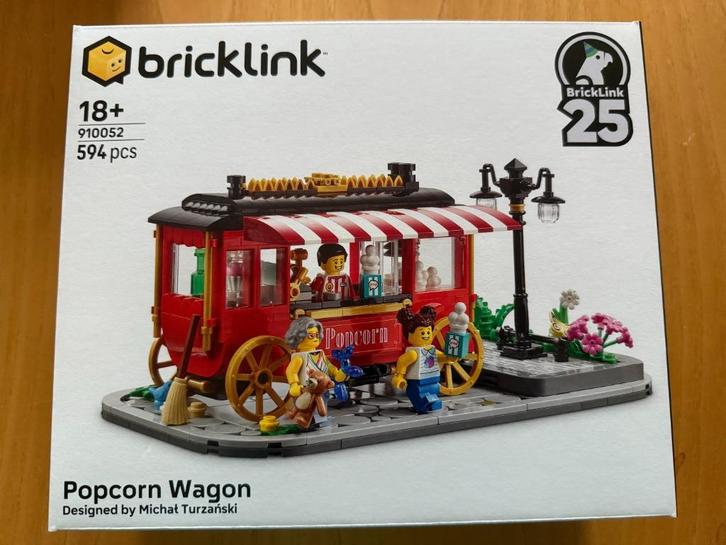 Lego 910052 Bricklink Popcornkraam, Kinderen en Baby's, Speelgoed | Duplo en Lego, Nieuw, Lego, Complete set, Ophalen