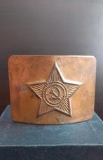Antiek bronzen gesp militaire, Ophalen of Verzenden, Overige soorten, Nederland