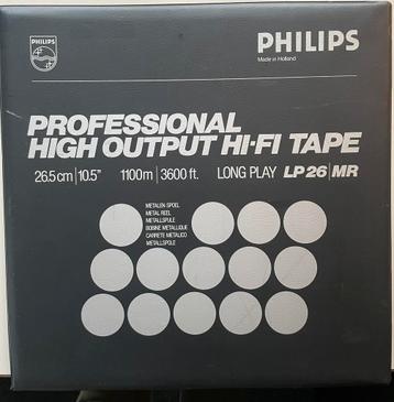 Gezocht hardcase Philips 26cm tape beschikbaar voor biedingen