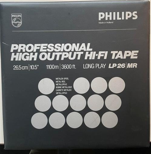 Gezocht hardcase Philips 26cm tape, Audio, Tv en Foto, Bandrecorders, Ophalen