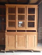 Showroommodel Teak Buffetkast 160 cm, Ophalen, Met deur(en), 200 cm of meer, Glas