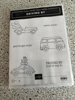 2 sets stampin up driving by/darling donkeys, Ophalen of Verzenden, Gebruikt, EZ-mounted stempel