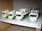 Tekno setje Scania's Patrick v/d Hoeven, Hobby en Vrije tijd, Modelauto's | 1:50, Ophalen of Verzenden, Nieuw, Bus of Vrachtwagen