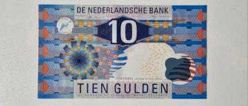 Bankbiljet 10 Gulden 1997 'IJsvogel' beschikbaar voor biedingen