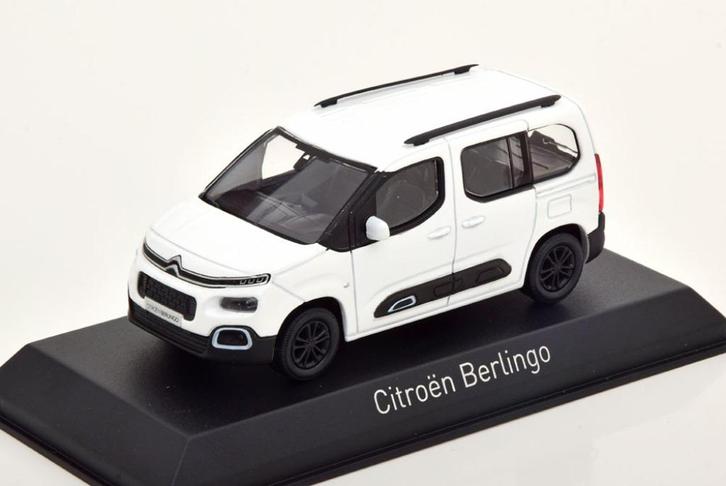 Citroen Berlingo 2020 Wit Schaal 1:43 Norev Ref. 155766, Hobby en Vrije tijd, Modelauto's | 1:43, Nieuw, Auto, Norev, Ophalen of Verzenden
