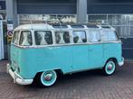 Volkswagen Kombi T1 samba bus (1975) schuifdak Mooie kleur s, Auto's, Oldtimers, Lederen bekleding, 54 pk, Zwart, Volkswagen