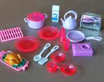 BARBIE*POPPENHUIS*SERVIES*ETENSWAREN*BROODROOSTER*, Verzenden, Zo goed als nieuw