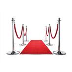 TE HUUR rode loper | Afzetpalen + Afzetkoorden | 1000+ prod, Hobby en Vrije tijd, Ophalen, Zo goed als nieuw, Overige