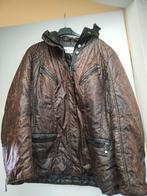 Stoere winterjas van Ula Popken maat 48, Bruin, Maat 46/48 (XL) of groter, Ophalen of Verzenden, Gedragen
