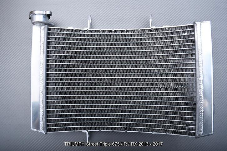 Radiateur AVDB TRIUMPH Street Triple 675 / R / RX 2013 2017, Motoren, Accessoires | Overige, Nieuw, Ophalen of Verzenden