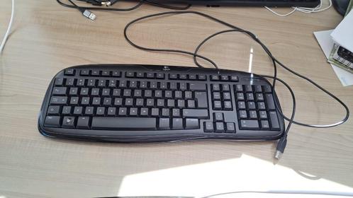 Toetsenbord van Logitech, Computers en Software, Toetsenborden, Zo goed als nieuw, Qwerty, Bedraad, Ophalen of Verzenden