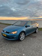 Volkswagen Golf 1.6 TDI 81KW/110PK Var. Aut7 2016 Blauw, Auto's, 4 cilinders, 700 kg, Blauw, Leder en Stof