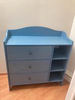 IKEA TROGEN kinderkamer commode blauw, 90 tot 105 cm, Gebruikt, Minder dan 50 cm, Ophalen of Verzenden