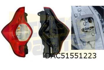 Dacia Lodgy (5/12-) achterlicht Links (incl. fittingplaat) 2 beschikbaar voor biedingen
