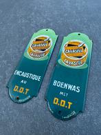 Duo van deurpostjes CA-VA-SEUL, Ophalen of Verzenden, Gebruikt, Reclamebord