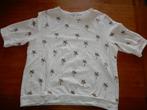 We shirt / dunne sweater met korte mouw mt XL palmbomen, Verzenden, WE, Wit, Maat 46/48 (XL) of groter