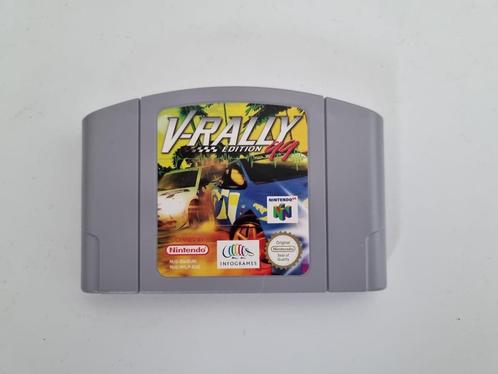 V-Rally Edition 99 - Nintendo 64, Spelcomputers en Games, Games | Nintendo 64, Zo goed als nieuw, Racen en Vliegen, 1 speler, Vanaf 3 jaar