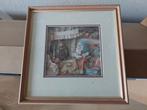 Efteling 3D Prent Ingelijst, Antiek en Kunst, Kunst | Etsen en Gravures, Ophalen of Verzenden