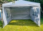 party tent uitschuifbaar 3X3 met zijwanden 'nieuw', Tuin en Terras, Partytent, Minder dan 4 meter, Nieuw, Minder dan 5 meter