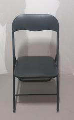 Klapstoel zwart, Huis en Inrichting, Stoelen, Ophalen, Zo goed als nieuw, Zwart, Eén