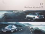 Audi S6 Berline en Avant V8 4.2 Brochure, Verzenden, Zo goed als nieuw, Audi