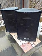 Koda speakers voor feestje, Audio, Tv en Foto, Luidsprekers, Overige merken, Ophalen of Verzenden, Zo goed als nieuw
