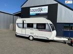 HOBBY On Tour 390 SF ’17 (Mover, Vastbed, 971kg), Caravans en Kamperen, Vast bed, Hobby, Bedrijf, 750 - 1000 kg