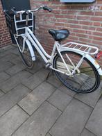 Witte Damesfiets Raleigh, Fietsen en Brommers, Fietsen | Dames | Damesfietsen, Ophalen, Overige merken, 53 tot 56 cm, Gebruikt
