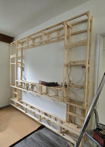 Cinelwall met elektrische haard beschikbaar voor biedingen