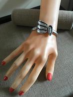 Zamak armband (6c) (48,- = 14,50 ) Wit Swarovski, Met kristal, Overige materialen, Nieuw, Ophalen of Verzenden