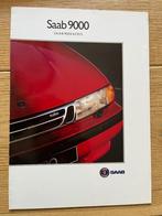 Saab 9000 Aero autofolder 1992 brochure, Gelezen, Overige merken, Ophalen of Verzenden