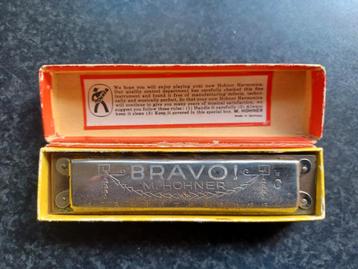 BRAVO M. Hohner mondharmonica in doosje (C) beschikbaar voor biedingen