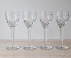 4 x wijnglazen Jasper Conran - Waterford crystal, Glas of Glazen, Ophalen of Verzenden, Overige stijlen, Glas