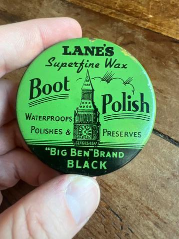 WO2 Brits blikje boot polish ''economy war time pack'' beschikbaar voor biedingen