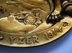 Memorabilia Eerste Wereldoorlog Slag om IJzer Vide poche, Ophalen of Verzenden, Brons