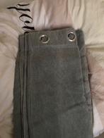 Linnen gordijnen, Ophalen, Zo goed als nieuw, Groen, 200 cm of meer