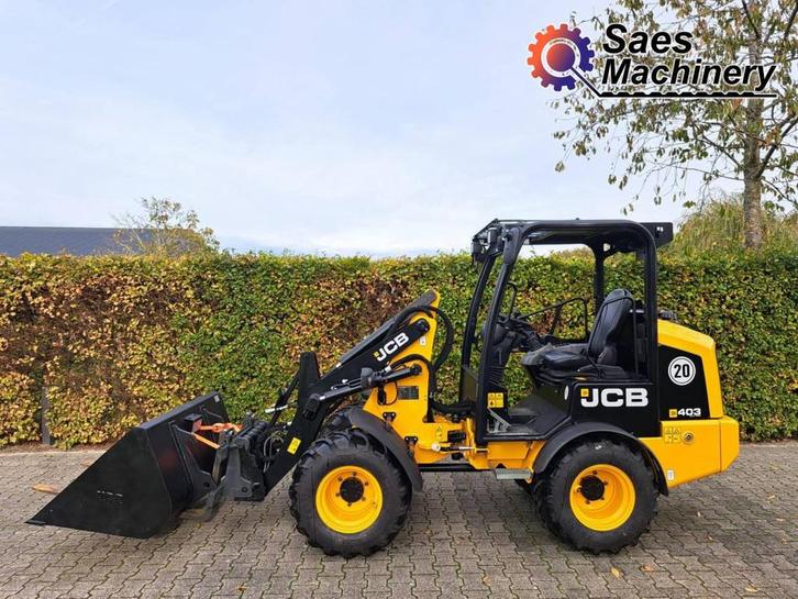 JCB 403 - Kniklader (Nieuwstaat), Zakelijke goederen, Machines en Bouw | Kranen en Graafmachines, Wiellader of Shovel