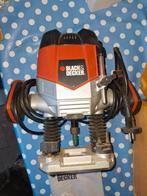 Black en decker frees, Ophalen of Verzenden, Gebruikt, Elektrisch, Bovenfrees