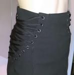 Rok kokerrok zwart met corset Morgan S 36, Verzenden, Zwart, Nieuw, Knielengte