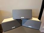 SONOS PLAY3 WIT 3 STUKS | ZGAN, Ophalen of Verzenden, Zo goed als nieuw, Front, Rear of Stereo speakers, Sonos
