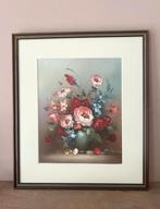 Stilleven van C. Kline in lijst - 37x32 cm, Ophalen of Verzenden