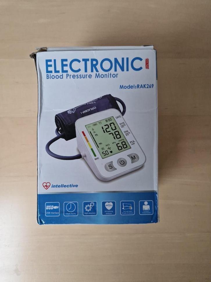 Bloeddrukmeter, thuis bloeddruk meten bovenarm, Diversen, Verpleegmiddelen, Nieuw, Ophalen of Verzenden